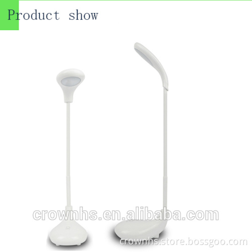 2016 Latest Abs Plastic modern table led lamp Dimmable cordless rechargeable led lamp